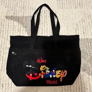 Walt Disney World Black Tote Bag